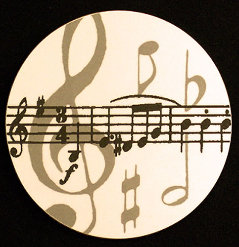 Here is a fascinating use of musical notes to tell a story